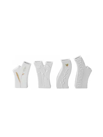 RAEDER | Vases Mini Fleurs 4 pièces Porte-bonheur | 